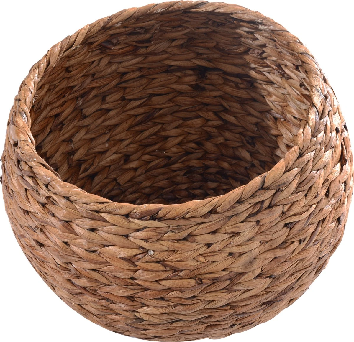 PawHut Kattenmand Rotan Kattennest Kattenbed Met Kussen Huisdierbed Bruin D30-104 4 PawHut Kattenmand Rotan Kattennest Kattenbed Met Kussen Huisdierbed Bruin D30-104 - Afbeelding 2