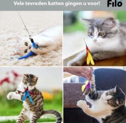 Filo Kattenhengel Set + 12 Kattenspeeltjes – Speelhengels Interactief Kattenspeelgoed – Hengel Kattenspeeltje Kittens - Speelgoed Speelhengel Vis Kat En Kitten 15 Filo Kattenhengel Set + 12 Kattenspeeltjes – Speelhengels Interactief Kattenspeelgoed – Hengel Kattenspeeltje Kittens - Speelgoed Speelhengel Vis Kat En Kitten -Katten Benodigdheden Winkel 1200x1170 12