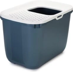 Savic Hop In Kattenbak - Steenblauw/wit 13 Savic Hop In Kattenbak - Steenblauw/wit -Katten Benodigdheden Winkel 1200x1188 6