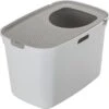 Moderna Top Cat Kattenbak - Wit/Grijs - 59 X 39 X 38 Cm -Katten Benodigdheden Winkel 1200x1189 2