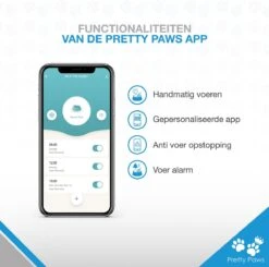 Pretty Paws PP005 Wifi Voerautomaat Zwart - Automatische Voerbak - Slimme Voerautomaat Met App - Instelbaar Voedingsschema - WIFI -Katten Benodigdheden Winkel 1200x1190 13