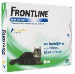 Frontline Spot-On Anti Vlooienmiddel Kat - 6 Pipetten 22 Frontline Spot-On Anti Vlooienmiddel Kat - 6 Pipetten -Katten Benodigdheden Winkel 1200x1191 8