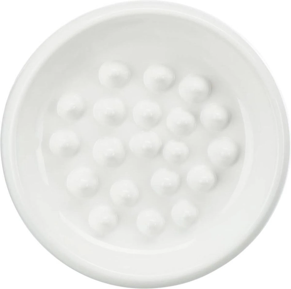 Trixie Slow Feed Voerbak Keramiek Wit 4 Trixie Slow Feed Voerbak Keramiek Wit - Afbeelding 2