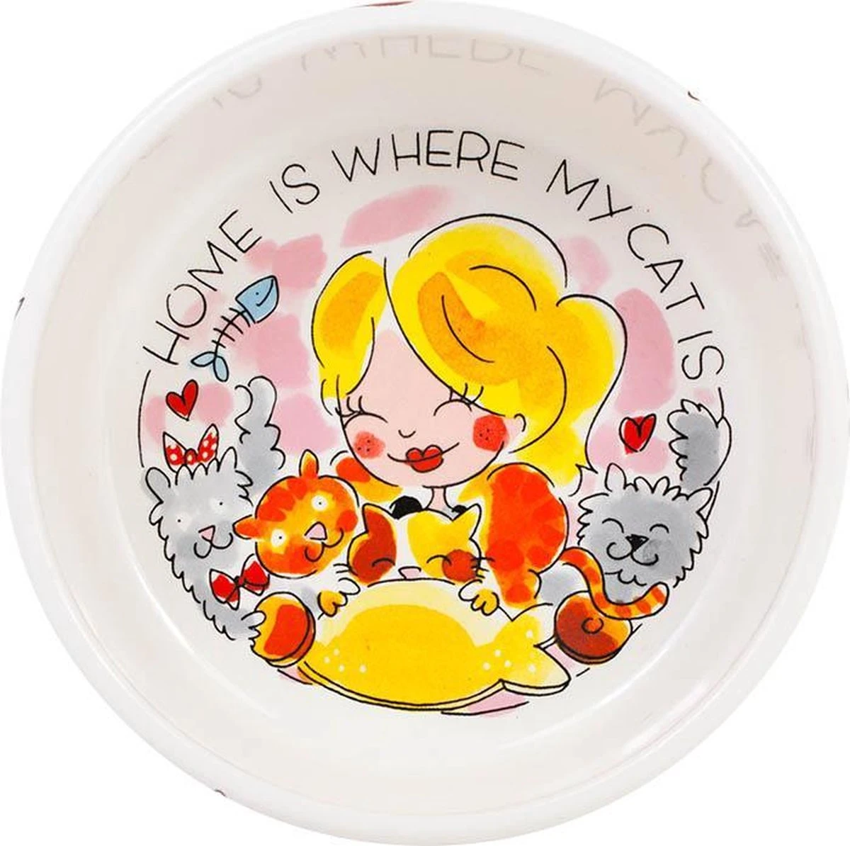 Blond Amsterdam - Kattenvoerbak - Wit - Ø 15,5 Cm 6 Blond Amsterdam - Kattenvoerbak - Wit - Ø 15,5 Cm - Afbeelding 4