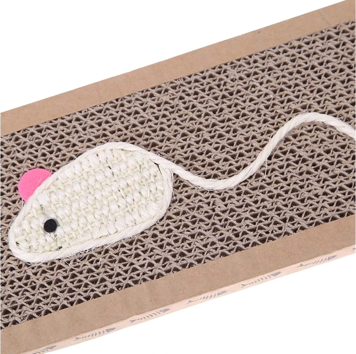 Krabmat Voor Katten - Krabplank- Incl. Kattenkruid - Karton - 38x12,5x1,8 Cm 6 Krabmat Voor Katten - Krabplank- Incl. Kattenkruid - Karton - 38x12,5x1,8 Cm - Afbeelding 4