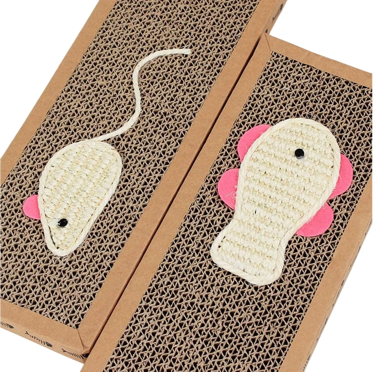 Krabmat Voor Katten - Krabplank- Incl. Kattenkruid - Karton - 38x12,5x1,8 Cm 7 Krabmat Voor Katten - Krabplank- Incl. Kattenkruid - Karton - 38x12,5x1,8 Cm - Afbeelding 5