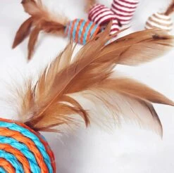 Make Life Beautiful® - Kattenspeeltjes Set - 7-delig - Kattenspeelgoed - Kattenhengel - Speelmuisjes - Kattenspeelgoed Set -Katten Benodigdheden Winkel 1200x1197 21