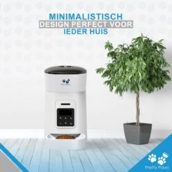 Pretty Paws PP002 Professionele Automatische Voerbak Kat- Stemrecorder - Voerautomaat - Katten Voerbak - Minimalistisch -Katten Benodigdheden Winkel 1200x1199 26