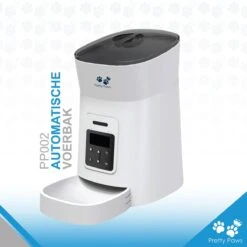 Pretty Paws PP002 Professionele Automatische Voerbak Kat- Stemrecorder - Voerautomaat - Katten Voerbak - Minimalistisch -Katten Benodigdheden Winkel 1200x1199 28