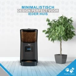 Pretty Paws PP005 Wifi Voerautomaat Zwart - Automatische Voerbak - Slimme Voerautomaat Met App - Instelbaar Voedingsschema - WIFI -Katten Benodigdheden Winkel 1200x1199 31