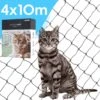 Kattennet Voor Balkon 4 X 10 M - Kattennet - Katten Gaas - Zwart -Katten Benodigdheden Winkel 1200x1200 1002