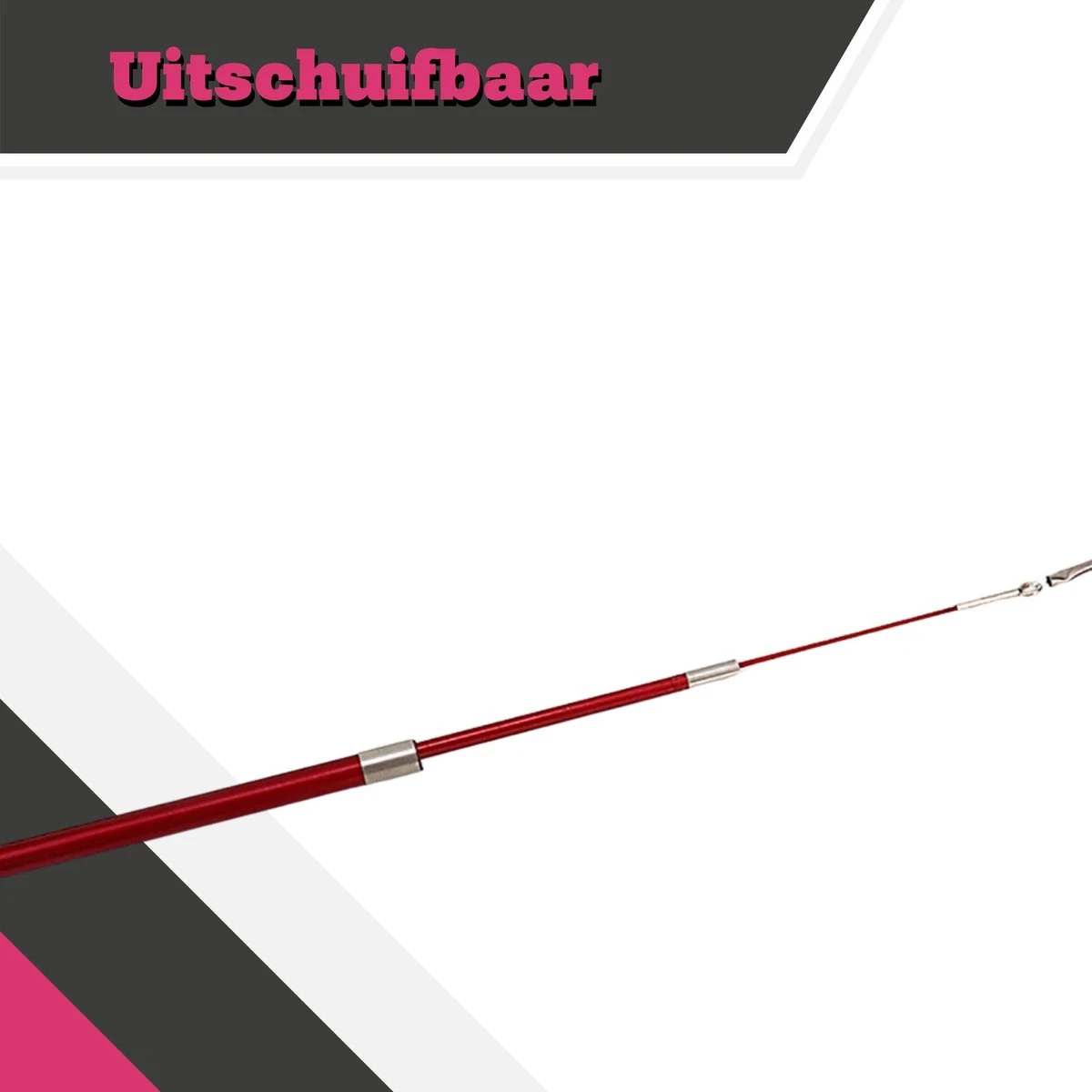 Make Me Purr Kattenhengel Met 5 Hangers (Zwart) - Speelgoed Hengel Voor Katten - Kat Speelhengel Met Veren - Kitten Kattenplager Met Veer - Kattenspeelgoed - Kattenspeeltjes 5 Make Me Purr Kattenhengel Met 5 Hangers (Zwart) - Speelgoed Hengel Voor Katten - Kat Speelhengel Met Veren - Kitten Kattenplager Met Veer - Kattenspeelgoed - Kattenspeeltjes - Afbeelding 3