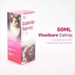 LBB - Catnip Spray 50ML - 100% Natuurlijk - CE Gekeurd - Kattenkruid Spray - Catnip Speelgoed - Valeriaan - Kat - Katten -Katten Benodigdheden Winkel 1200x1200 1201