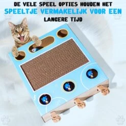 Sla De Mol Kattenspeeltje - Katten Speelgoed - Kattenspeelgoed - Kattenspeeltjes - Kattenspeeltjes Intelligentie - Kattenspeelgoed Intelligentie -Katten Benodigdheden Winkel 1200x1200 1219