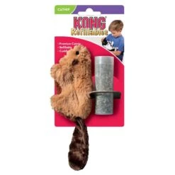 Kong Kat Catnip Bever - Speelmuis - Bruin - 3,8 X 4,5 X 4,2 -Katten Benodigdheden Winkel 1200x1200 1273