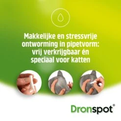 Dronspot Spot On Ontwormingsmiddel Voor Middelgrote Katten (2,5 Kg - 5 Kg) 2 Pipetten -Katten Benodigdheden Winkel 1200x1200 1334
