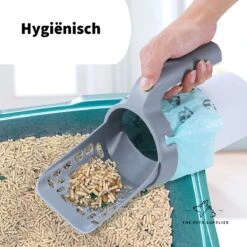 The Pets Supplier - Kattenbak Schep - Kattenbakschep Met Opvangbak - Kattenbak Grind - Kattenzakjes -Katten Benodigdheden Winkel 1200x1200 1380