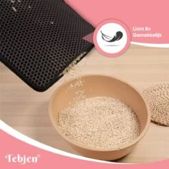 TEBJEN Kattenbakmat – Kattenbak Mat Grit Opvanger - Schoonloop Katten Mat – Dubbele Waterdichte Laag – Uitloopmat Kattenbak – Kattenbak Accessoires - Met Speelgoedmuisje En Schepje - 40x50cm 21 TEBJEN Kattenbakmat – Kattenbak Mat Grit Opvanger - Schoonloop Katten Mat – Dubbele Waterdichte Laag – Uitloopmat Kattenbak – Kattenbak Accessoires - Met Speelgoedmuisje En Schepje - 40x50cm -Katten Benodigdheden Winkel 1200x1200 1416