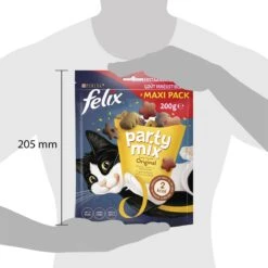 Felix Party Mix - Kattensnacks Original Mix - 5 X 200g -Katten Benodigdheden Winkel 1200x1200 262