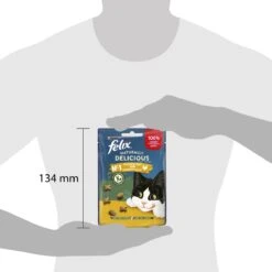 Felix Naturally Delicious Kip & Catnip - Kattensnacks - 8 X 50g -Katten Benodigdheden Winkel 1200x1200 276