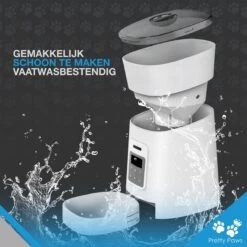 Pretty Paws PP002 Professionele Automatische Voerbak Kat- Stemrecorder - Voerautomaat - Katten Voerbak - Minimalistisch -Katten Benodigdheden Winkel 1200x1200 387
