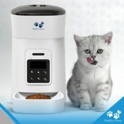 Pretty Paws PP002 Professionele Automatische Voerbak Kat- Stemrecorder - Voerautomaat - Katten Voerbak - Minimalistisch -Katten Benodigdheden Winkel 1200x1200 388