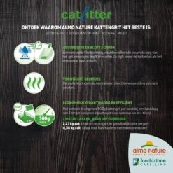 Almo Nature Zuinige Kattenbakvulling Klontvormend En Milieuvriendelijk - Inhoud 4,54 Kg 21 Almo Nature Zuinige Kattenbakvulling Klontvormend En Milieuvriendelijk - Inhoud 4,54 Kg -Katten Benodigdheden Winkel 1200x1200 461