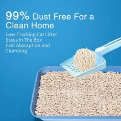 Nobleza 48REM - Tofu Kattenbakvulling - Snel Absorberend - 3.8 L - Klontvormend - 2 Kg -Katten Benodigdheden Winkel 1200x1200 467