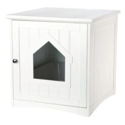 Trixie Kattenmand Huis Wit - 51X49X51 CM -Katten Benodigdheden Winkel 1200x1200 554