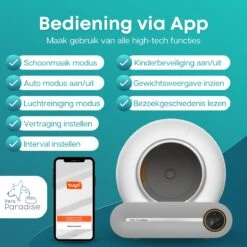 Pets Paradise - Zelfreinigende Kattenbak - Automatische - Elektrische - Scoopfree - Robot Kattenbak - 35dB 11 Pets Paradise - Zelfreinigende Kattenbak - Automatische - Elektrische - Scoopfree - Robot Kattenbak - 35dB -Katten Benodigdheden Winkel 1200x1200 572