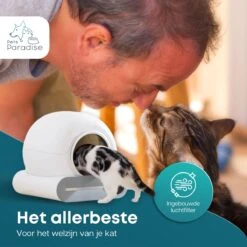 Pets Paradise - Zelfreinigende Kattenbak - Automatische - Elektrische - Scoopfree - Robot Kattenbak - 35dB 13 Pets Paradise - Zelfreinigende Kattenbak - Automatische - Elektrische - Scoopfree - Robot Kattenbak - 35dB -Katten Benodigdheden Winkel 1200x1200 574