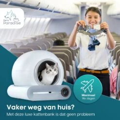 Pets Paradise - Zelfreinigende Kattenbak - Automatische - Elektrische - Scoopfree - Robot Kattenbak - 35dB 15 Pets Paradise - Zelfreinigende Kattenbak - Automatische - Elektrische - Scoopfree - Robot Kattenbak - 35dB -Katten Benodigdheden Winkel 1200x1200 576