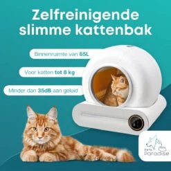 Pets Paradise - Zelfreinigende Kattenbak - Automatische - Elektrische - Scoopfree - Robot Kattenbak - 35dB 17 Pets Paradise - Zelfreinigende Kattenbak - Automatische - Elektrische - Scoopfree - Robot Kattenbak - 35dB -Katten Benodigdheden Winkel 1200x1200 578
