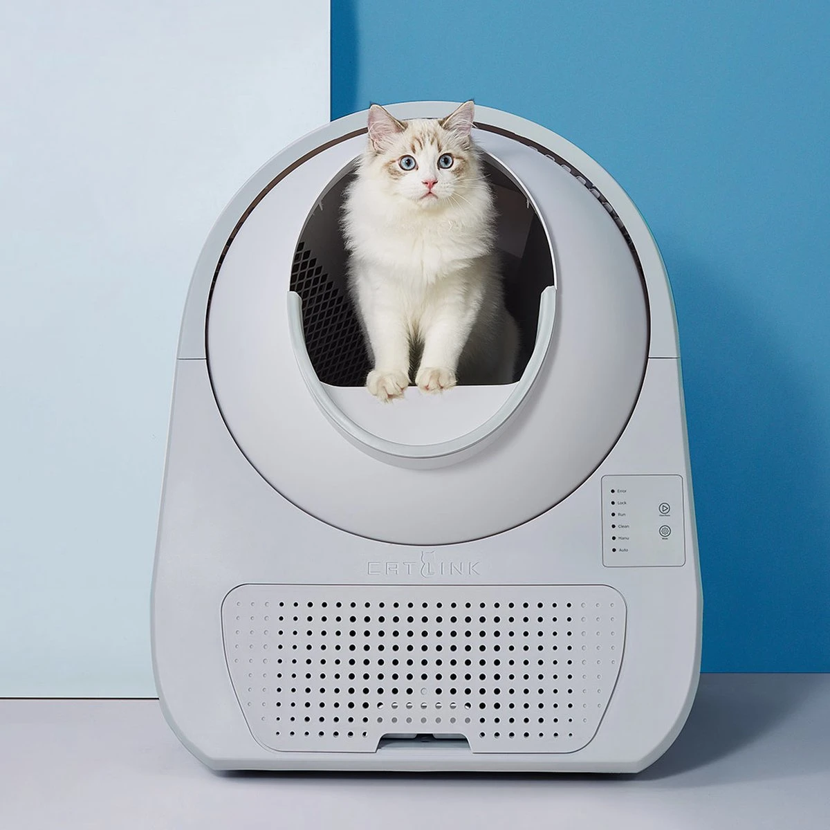 Catlink Smart Litter Box - Scooper Young - Zelfreinigende Kattenbak Zonder Wifi - Kleur Grijs 3 Catlink Smart Litter Box - Scooper Young - Zelfreinigende Kattenbak Zonder Wifi - Kleur Grijs