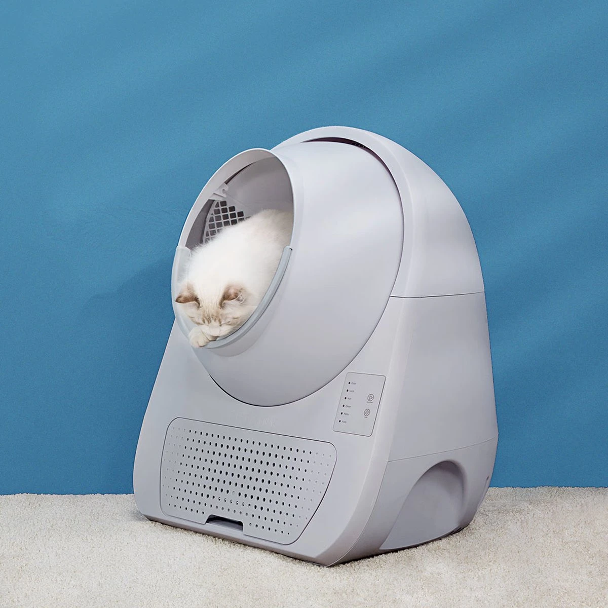 Catlink Smart Litter Box - Scooper Young - Zelfreinigende Kattenbak Zonder Wifi - Kleur Grijs 9 Catlink Smart Litter Box - Scooper Young - Zelfreinigende Kattenbak Zonder Wifi - Kleur Grijs - Afbeelding 7