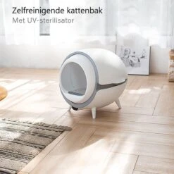 Merkloos Premium Kattenbak - Automatische - Zelfreinigende - Elektrische Kattenbak - Design Kattenbak -Katten Benodigdheden Winkel 1200x1200 589