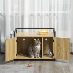 PawHut Katzentoilett Mit Griff D31-053 21 PawHut Katzentoilett Mit Griff D31-053 -Katten Benodigdheden Winkel 1200x1200 640