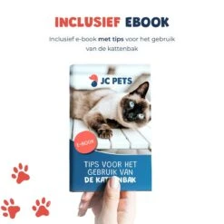 JC Pets Premium Kattenbak Systeem - Inclusief 2.5KG / 4L Kattenbakvulling - Zelfreinigend 23 JC Pets Premium Kattenbak Systeem - Inclusief 2.5KG / 4L Kattenbakvulling - Zelfreinigend -Katten Benodigdheden Winkel 1200x1200 676