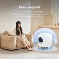Petree Cube - Zelfreinigende Kattenbak - Automatisch - Bedienen Via De App - Katten - Anti-geur - 60 X 52 X 64 Cm 16 Petree Cube - Zelfreinigende Kattenbak - Automatisch - Bedienen Via De App - Katten - Anti-geur - 60 X 52 X 64 Cm -Katten Benodigdheden Winkel 1200x1200 702