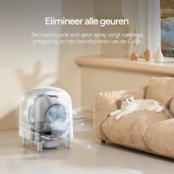 Petree Cube - Zelfreinigende Kattenbak - Automatisch - Bedienen Via De App - Katten - Anti-geur - 60 X 52 X 64 Cm 17 Petree Cube - Zelfreinigende Kattenbak - Automatisch - Bedienen Via De App - Katten - Anti-geur - 60 X 52 X 64 Cm -Katten Benodigdheden Winkel 1200x1200 703