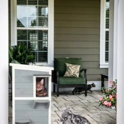 Relaxdays Kattenhuis Buiten - Groot Kattenhok Binnen - Hoog Kattenmeubel Grijs Hout - Tuin 18 Relaxdays Kattenhuis Buiten - Groot Kattenhok Binnen - Hoog Kattenmeubel Grijs Hout - Tuin -Katten Benodigdheden Winkel 1200x1200 744