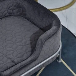 PawHut Hondenbank Met Rugleuning Huisdierenbank Met Metalen Poten Hondenbed Kattenbank D04-157 17 PawHut Hondenbank Met Rugleuning Huisdierenbank Met Metalen Poten Hondenbed Kattenbank D04-157 -Katten Benodigdheden Winkel 1200x1200 777