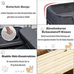 PawHut Hondenbank Met Rugleuning Huisdierenbank Met Metalen Poten Hondenbed Kattenbank D04-157 23 PawHut Hondenbank Met Rugleuning Huisdierenbank Met Metalen Poten Hondenbed Kattenbank D04-157 -Katten Benodigdheden Winkel 1200x1200 780