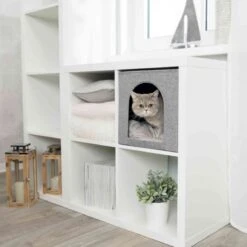 Trixie Kattenmand Iglo Ella Grijs - 33X33X37 CM 14 Trixie Kattenmand Iglo Ella Grijs - 33X33X37 CM -Katten Benodigdheden Winkel 1200x1200 793