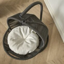 Veehaus - Odellia - Hangmat Voor Katten - Kattenmand - Kat Schommelnest - Katten Stoel - Kat Kasteel - Donker Grijs -Katten Benodigdheden Winkel 1200x1200 799