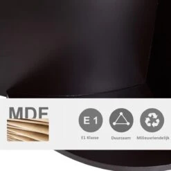 Merkloos Paws And Claws - Cat Shelf – Hangmat Kat – Kattenplank - Kattenbed - Wasbaar – Wandmontage – MDF - Bruin -Katten Benodigdheden Winkel 1200x1200 841