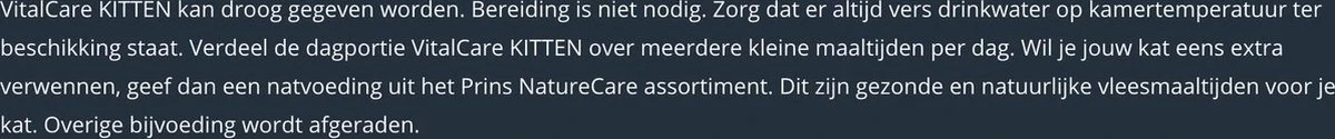 Prins VitalCare Kitten 5 Kg - Kat 10 Prins VitalCare Kitten 5 Kg - Kat - Afbeelding 8
