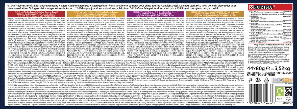 Felix Heerlijke Reepjes Farm Selectie - Katten Natvoer - 44 X 80g 7 Felix Heerlijke Reepjes Farm Selectie - Katten Natvoer - 44 X 80g - Afbeelding 5