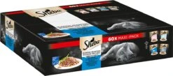 Sheba Natte Kattenvoeding Met Vis - 60 Stuks X 85g - 5100g