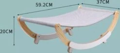 OEM 2 In 1 Multifunctionele Kat Hangmatten Bed Seat Stoel Schudbaar Ademend Anti Slip Kat Huis Thuis Lounger Stabiele Hout Shaker -Katten Benodigdheden Winkel 1200x536 2